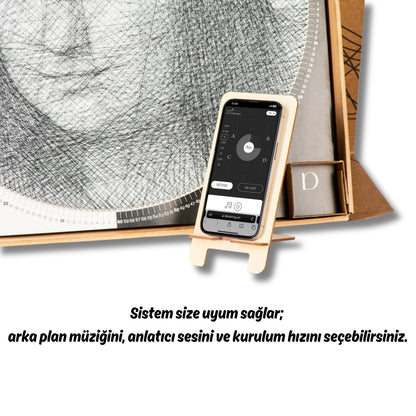 Fiart® Kişiye Özel String Art Tablo Kiti